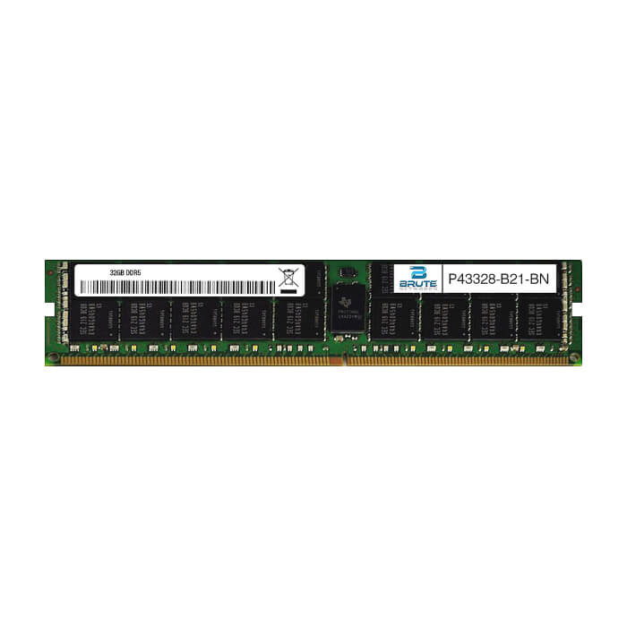 HPE 32GB (1x32GB) Dual Rank x8 DDR5-6400 CAS-52-52-52 EC8 Registered Smart Memory Kit ID 96370 на супер цена