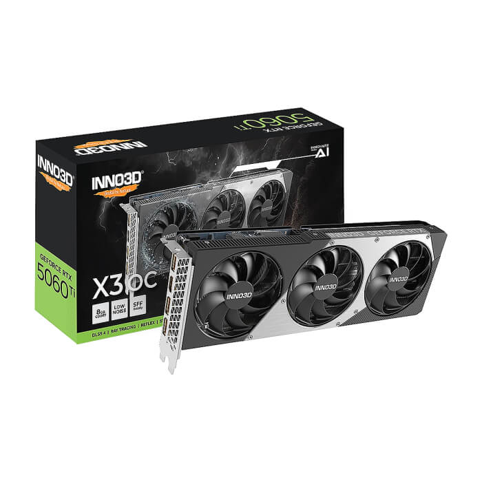 Inno3D GeForce RTX 5060 Ti 8GB GDDR7 X3 OC ID 88613 (тъмнейл - 3)