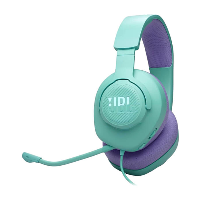JBL QUANTUM 100M2 CYN Wired over-ear gaming headset with detachable mic and mute option ID 79767 (тъмнейл - 3)