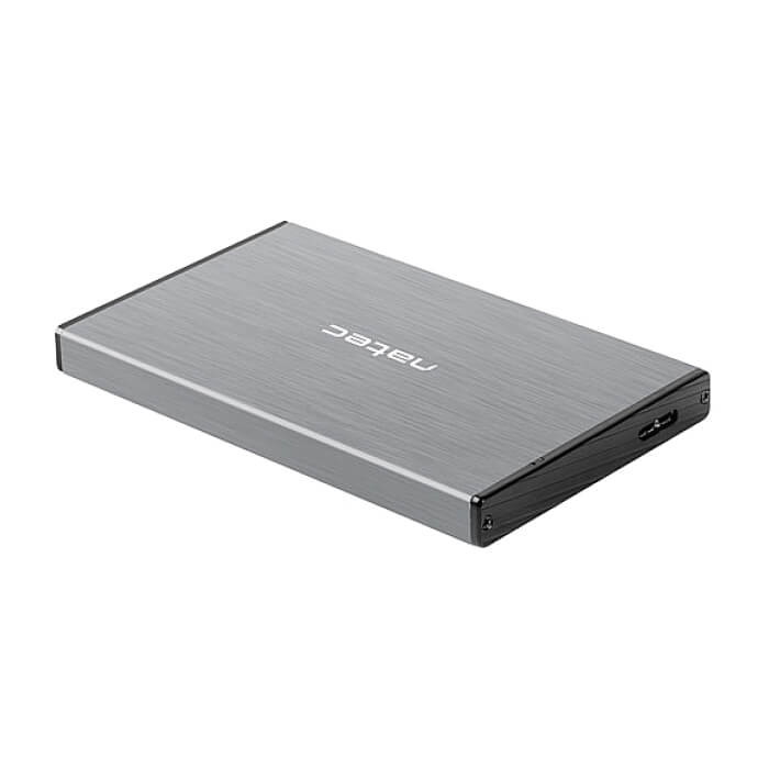 Natec External HDD/SSD Enclosure Rhino Go SATA 2.5" USB 3.0 Grey ID 73748 (тъмнейл - 4)