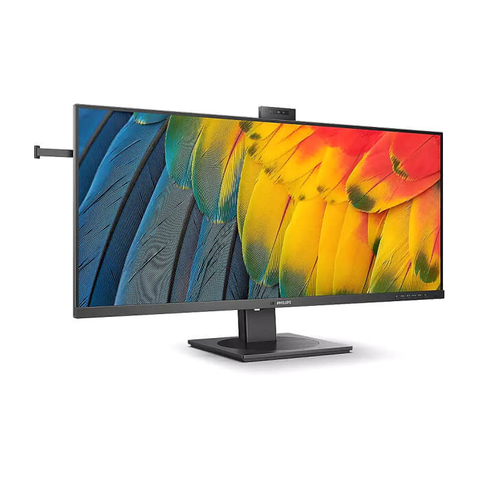 Philips 40B1U5601H, 40" IPS WLED, 3440x1440@100Hz, 4ms GtG, 300cd m/2, 1200:1, DCR 50M:1, FlickerFree, Low Blue Mode, 5Wx2, Tilt, Height Adjust, Swivel, HDMI, DP, USB hub, KVM, RJ45 ID 64897 (тъмнейл - 3)