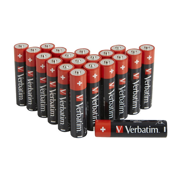 Verbatim ALKALINE BATTERY AAA 20 PACK (HANGCARD) (тъмнейл - 2)