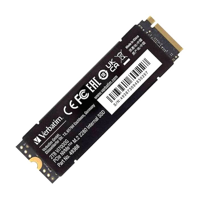 Verbatim Vi7000G Internal PCIe NVMe M.2 SSD 2TB ID 73186 (тъмнейл - 2)