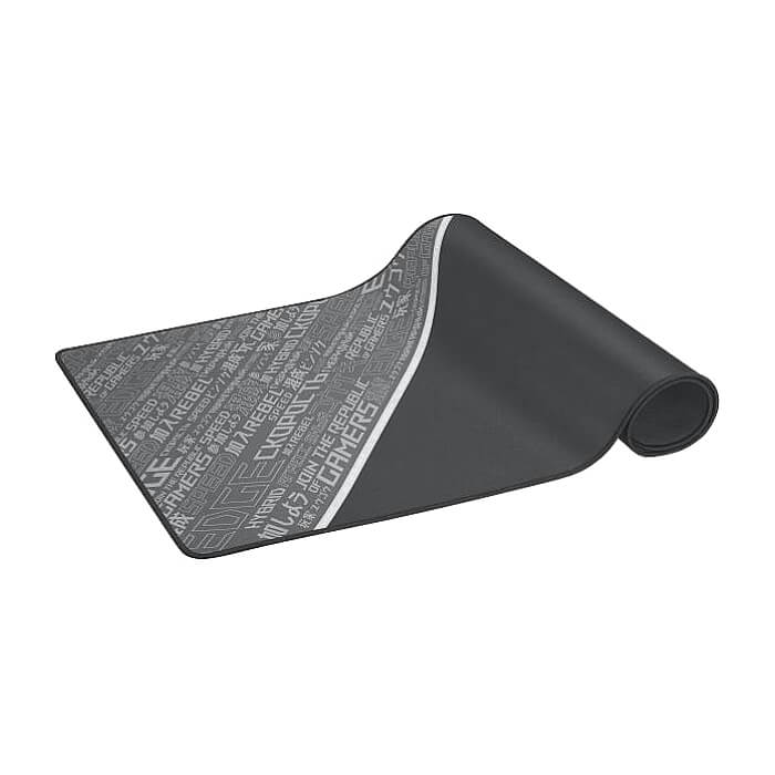 Asus ROG Sheath BLK LTD with extra-large, gaming-optimized cloth surface, anti-fraying stitched frame, and non-slip rubber base,Black (тъмнейл - 5)