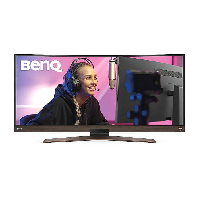 BenQ EW3880R, 37.5" IPS, HDRi, 4ms(GtG), 3840x1600, 95% DCI-P3, Flicker-free,B.I.+,LBL, 2300R, sRGB, 1000:1, DCR 20M:1, 10bit, 400 cd/m, HDMI(v2.0)x2, DP, USB Type-C(PD 60W, D ID 65260 (тъмнейл - 2)