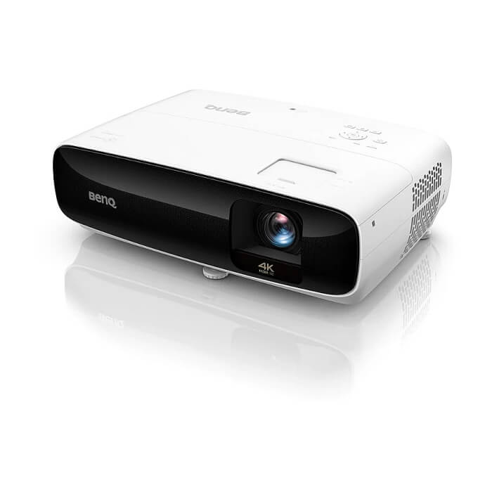 BenQ TK810, 4K 3840x2160, HDR, 3200 ANSI lumens, 10000:1, Zoom 1.1x, 92% Rec.709, Dual Band WiFi, LumiExpert, 2xHDMI, USB Type A 1.5A with Media reader, RS232, 12V Trigger, 4.2 kg, White ID 65763 (тъмнейл - 3)