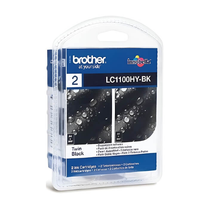 Brother LC-1100HYBK Ink Cartridge High Yield for MFC-6490, DCP-6690/6890 series (2 in pack) ID 69940 на супер цена