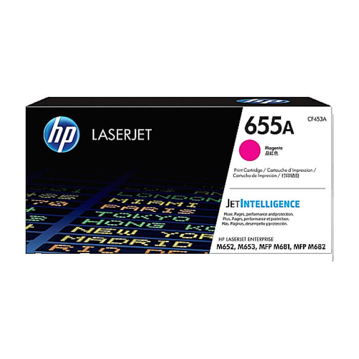 HP 655A Magenta Original LaserJet Toner Cartridge (CF453A) ID 68700