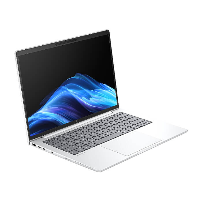 HP EliteBook 8 G1i AI 14" Glacier Silver, Ultra 7-255U(up to 5.2GH/12MB/12C), 14" WUXGA AG 300nits, 32GB 5600Mhz 1DIMM, 1TB PCIe SSD, WiFi 7 + BT 5.4, Backlit Kbd, FPR, S ID 90575 (тъмнейл - 2)
