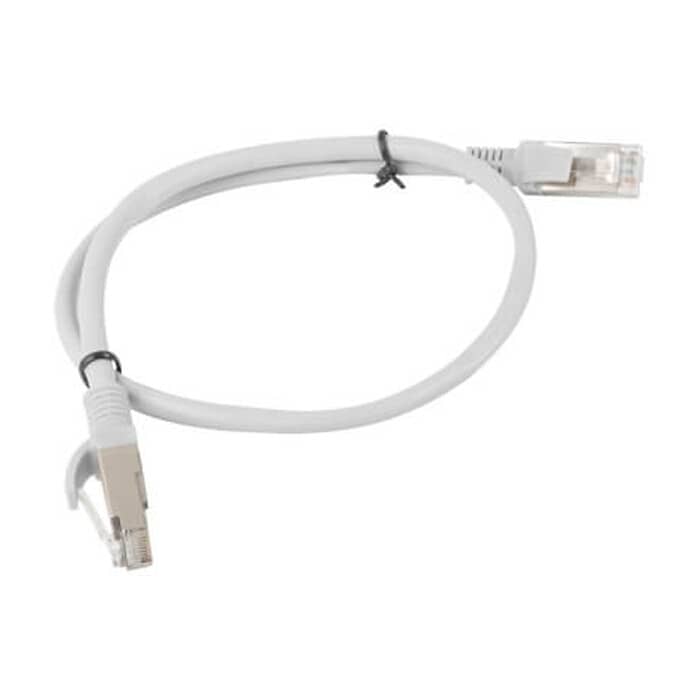 Кабел - Lanberg patch cord CAT.5E 0.5m, grey ID 72290 (тъмнейл - 2)