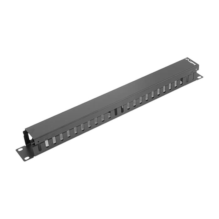 Lanberg 19" cable management panel type A 1U, black на супер цена от GT Computers Lanberg 19" cable management panel type A 1U, black на супер цена