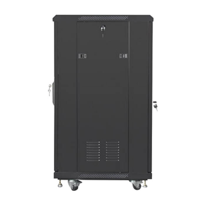Lanberg rack cabinet 19" free-standing 22U/600x600 (flat pack) black ID 87195 (тъмнейл - 3)