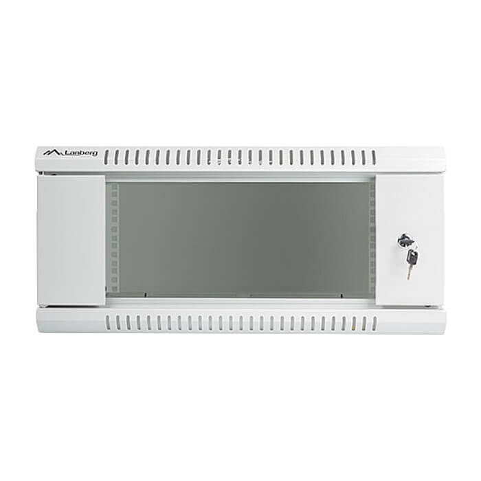 Lanberg rack cabinet 19” wall-mount 4U / 600x450 for self-assembly (flat pack), grey ID 71902 на супер цена от GT Computers Lanberg rack cabinet 19” wall-mount 4U / 600x450 for self-assembly (flat pack), grey ID 71902 на супер цена