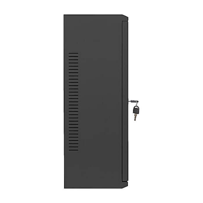 Lanberg rack cabinet 19" wall-mount 6U+3u/540x200 low-profile black (assembled) ID 87600 (тъмнейл - 3)