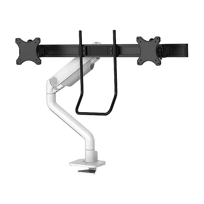 Neomounts Next One Desk Mount, double display crossbar (topfix clamp/grommet) ID 81110 (тъмнейл - 3)