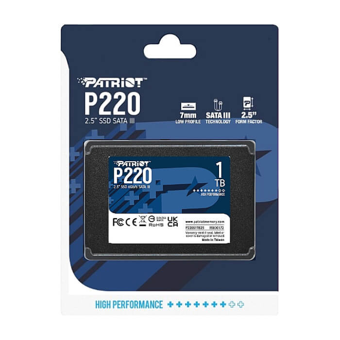 Patriot P220 1TB SATA3 2.5 ID 73489 (тъмнейл - 5)
