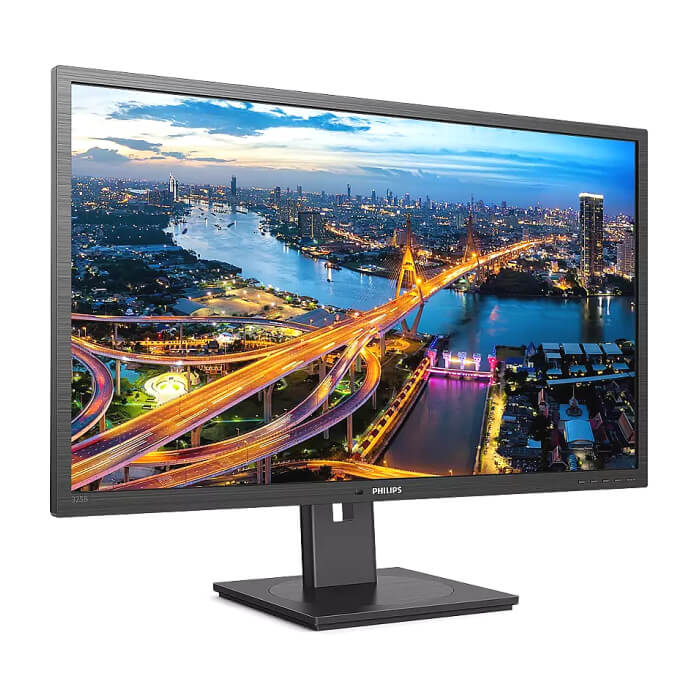 Philips 325B1L, 31.5" IPS WLED, 2560x1440@75Hz, 4ms GtG, 250cd m/2, 1200:1, DCR 50M:1, Adaptive Sync, FlickerFree, Low Blue Mode, 3Wx2, Tilt, Height Adjust, Pivot, Swivel, 2xHDMI, DP, USB hub ID 64907 (тъмнейл - 3)