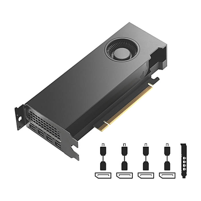 PNY Nvidia RTX 4000 20GB GDDR6 SFF ADA Gen. ID 63348 (тъмнейл - 3)