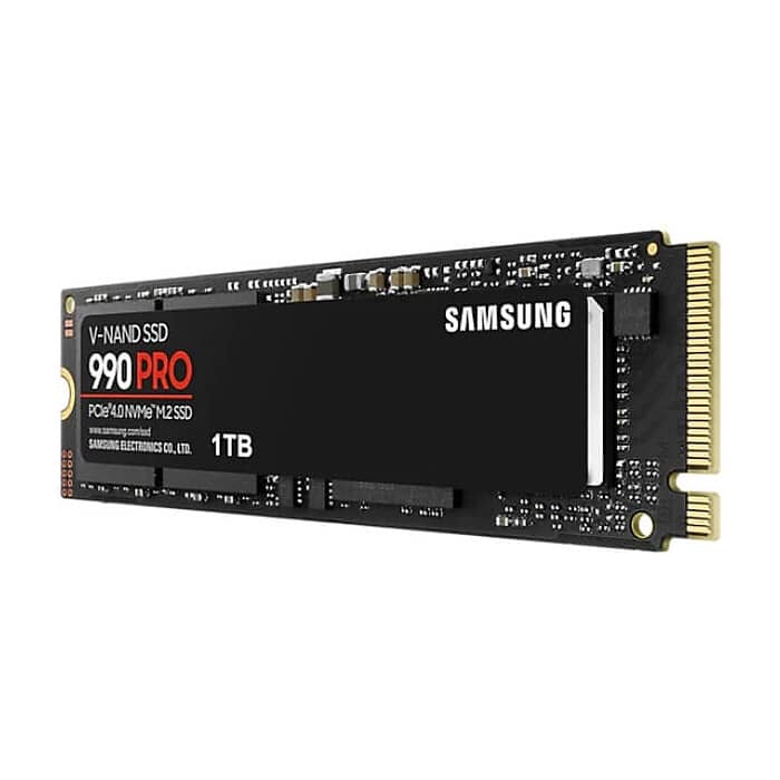 Samsung SSD 990 PRO 1TB PCIe 4.0 NVMe 2.0 M.2 V-NAND 3-bit MLC, 256-bit Encryption, Read 7450 MB/s Write 6900 MB/s ID 73426 (тъмнейл - 3)