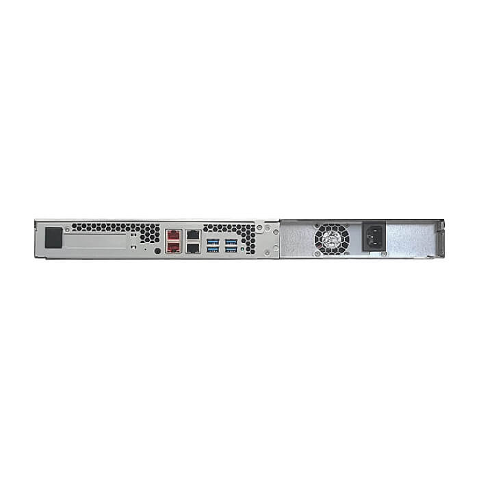 Asustor AS6504RS, 4bay NAS, Intel ATOM C3538 Quad-Core 2.1GHz , 8GB DDR4 SO-DIM (Max. 128G), GbE x 2, 2.5 GbE x 2, PCIe Gen3 (by 8 x1 - 4 link), USB 3.2 Gen 1 x 4,, WoL, Sys Sleep Mode, AES-NI hardw. encr., loc, Rail Kit на супер цена