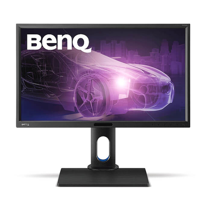 BenQ BL2420PT, 23.8" IPS LED, 5ms, 2560x1440 QHD, Designer Monitor, 100% sRGB, CAD/CAM mode, ECO sensor, Flicker-free, LBL, 1000:1, DCR 20M:1, 8 bit, 300cd/m2, VGA, HDMI, DVI-DL, DP, USB, Speakers, Height Adj., Swivel, Pivot, Tilt, Black ID 65344