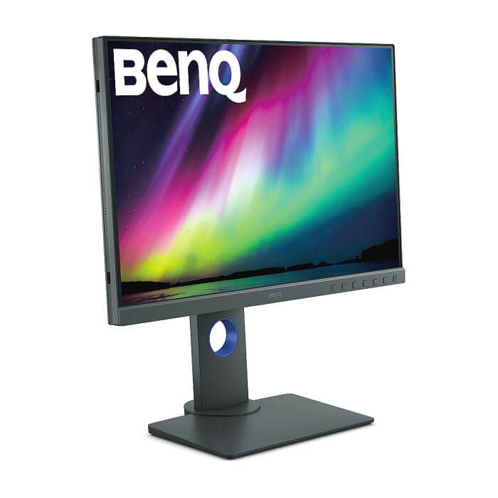 BenQ SW240, 24.1" IPS, 5ms, 1920x1200, 16:10, Photographer Monitor, 99% Adobe RGB, 14-Bit 3D LUT, Delta E ? 2, 1000:1, 20M:1 DCR, 10bit, 250 cd/m2, HDMI, DVI, DP, USB hub, Headphone jack, Card reader, Height Adj., Pivot, Tilt, Swivel, Gray ID 65329 (тъмнейл - 4)