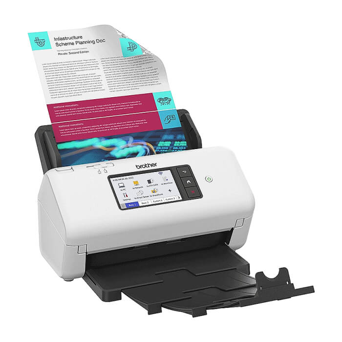 Brother ADS-4700W Desktop document scanner (тъмнейл - 4)