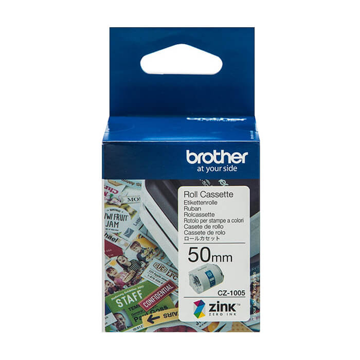 Brother Continuous Paper Tape (Full colour, Ink-free 50mm) ID 70794 на супер цена