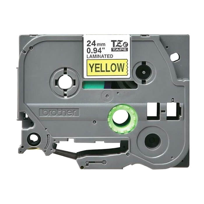 Brother TZe-651 Tape Black on Yellow, Laminated, 24mm - Eco ID 70721 на супер цена