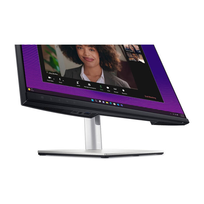 Dell P2724DEB, 27.0" Video Conferencing AG, IPS, 5ms, 1000:1, 350 cd/m2, QHD (2560x1440), 99% sRGB, Webcam, 2x5W speakers, Microphone, USB-C up to 90W PD, USB 3.2, HDMI, DP, RJ45, Height, Swivel, Tilt, Pivot, Black ID 65203 (тъмнейл - 4)