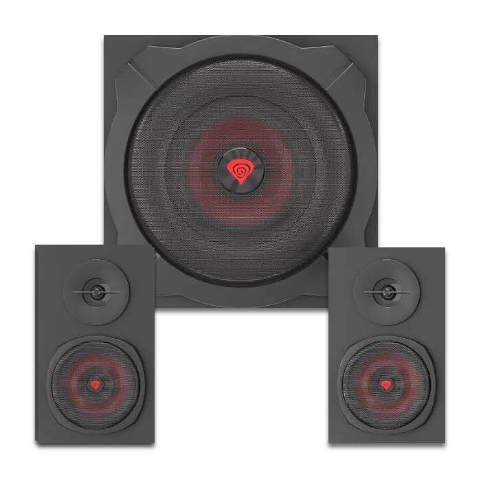 Genesis Speakers Helium 610BT 60W Rms 2.1 Black Wired Remote Control на супер цена