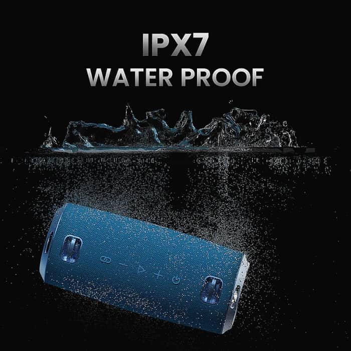 HiFuture Gravity Blue, 2-Way Speaker System, 30W*1+15W*1, IPX7 Waterproof, Up to 10 Hours Playtime, Bluetooth 5.3, Pair to Play (TWS Mode) ID 94760 (тъмнейл - 2)