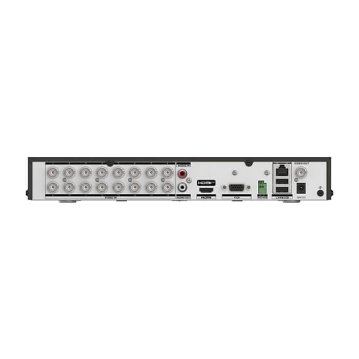 HikVision 16-ch 1080p 1U H.265 AcuSense DVR, 16 channels and 1 HDD 1U AcuSense DVR, Analog Video Input - 16-ch, IP Video Input - 8-ch (up to 24-ch), Up to 6 MP, H.265 Pro+, 1 SATA ID 92967 (тъмнейл - 5)