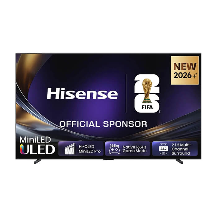 Hisense, 100'' U7S PRO,ULED -PRO Smart, FALD, 165Hz, 5000:1,Quantum Dot Pantone, Dolby vision IQ,Vidaa, ADS,4x HDMI 2.1),2.1.2 60W Devialet, Black ID 97410