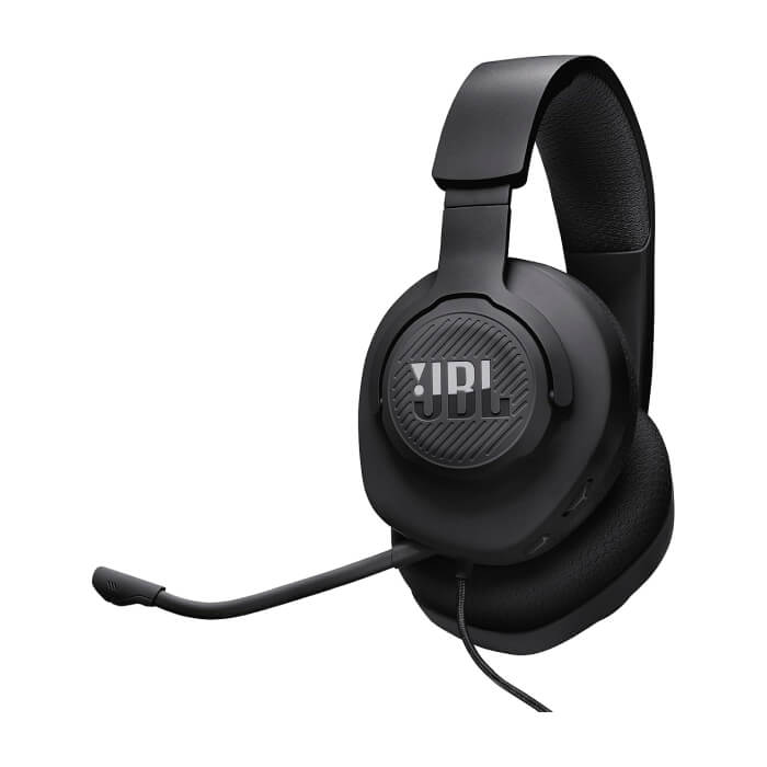 JBL QUANTUM 100M2 BLK Wired over-ear gaming headset with detachable mic and mute option ID 85383 (тъмнейл - 2)