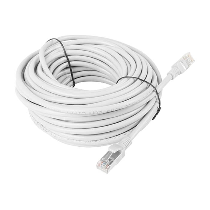Кабел - Lanberg patch cord CAT.6 15m, grey ID 72153 (тъмнейл - 2)