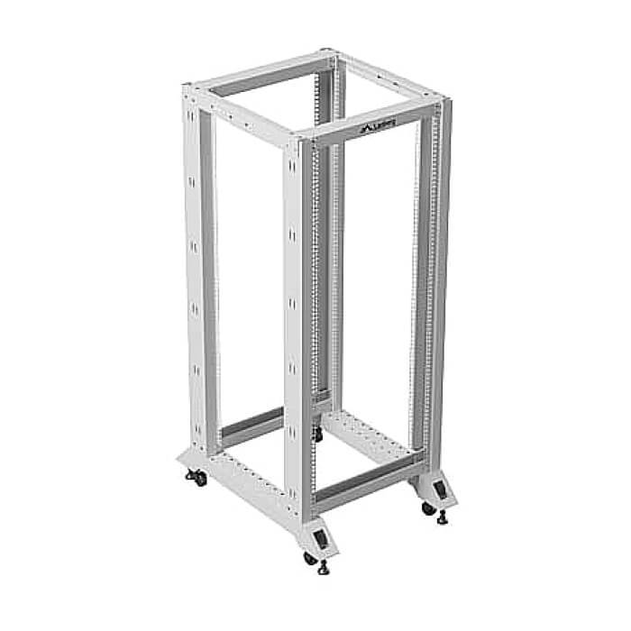Lanberg open rack 27U 600x800, grey ID 96720 (тъмнейл - 5)