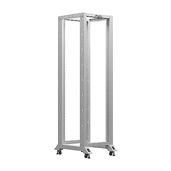 Lanberg open rack 42U 600x800, grey ID 96718 (тъмнейл - 3)