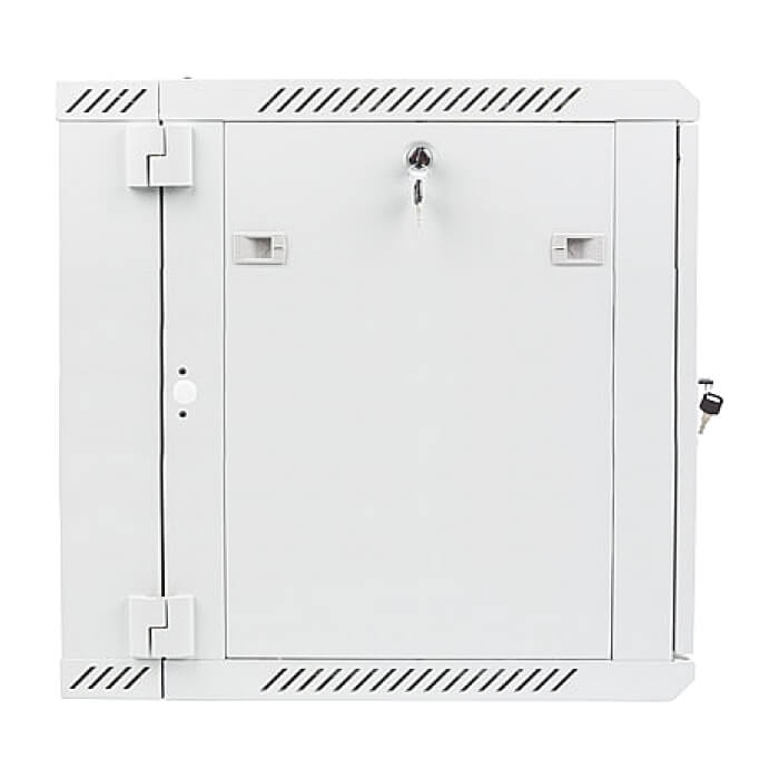 Lanberg rack cabinet 19” double-section wall-mount 12U / 600x600 for self-assembly (flat pack), grey ID 71866 (тъмнейл - 4)