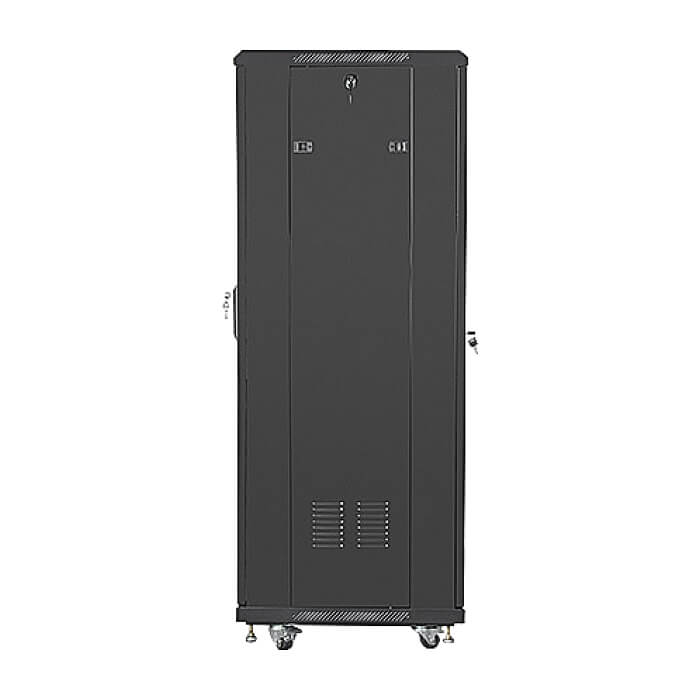 Lanberg rack cabinet 19" free-standing 32U / 600x600 self-assembly flat pack, black ID 87635 (тъмнейл - 4)