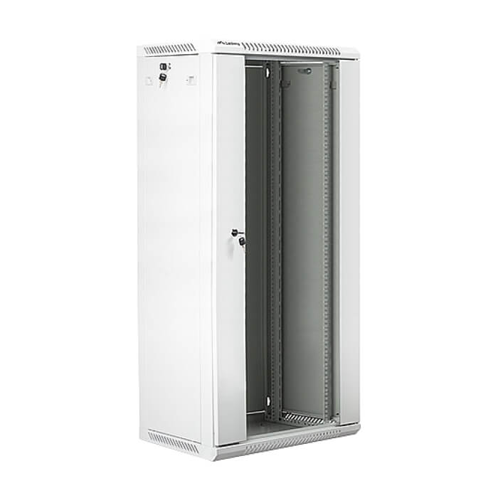 Lanberg rack cabinet 19” wall-mount 27U / 600x450 for self-assembly (flat pack), grey ID 71888 (тъмнейл - 5)