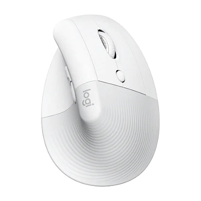 Logitech Lift Vertical Ergonomic Mouse - OFF-WHITE/PALE GREY - EMEA на супер цена