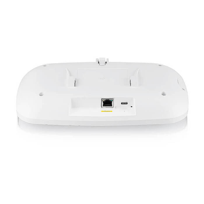 ZyXEL NWA110BE BE6500 2x2 MU-MIMO, Dual Radio 2.4 and 5 or 6GHz, 1 x 2.5G LAN Ports, PoE+ (802.3at), Standalone/Nebula Cloud Managed Excluding Power Adapter на супер цена от GT Computers ZyXEL NWA110BE BE6500 2x2 MU-MIMO, Dual Radio 2.4 and 5 or 6GHz, 1 x 2.5G LAN Ports, PoE+ (802.3at), Standalone/Nebula Cloud Managed Excluding Power Adapter на супер цена