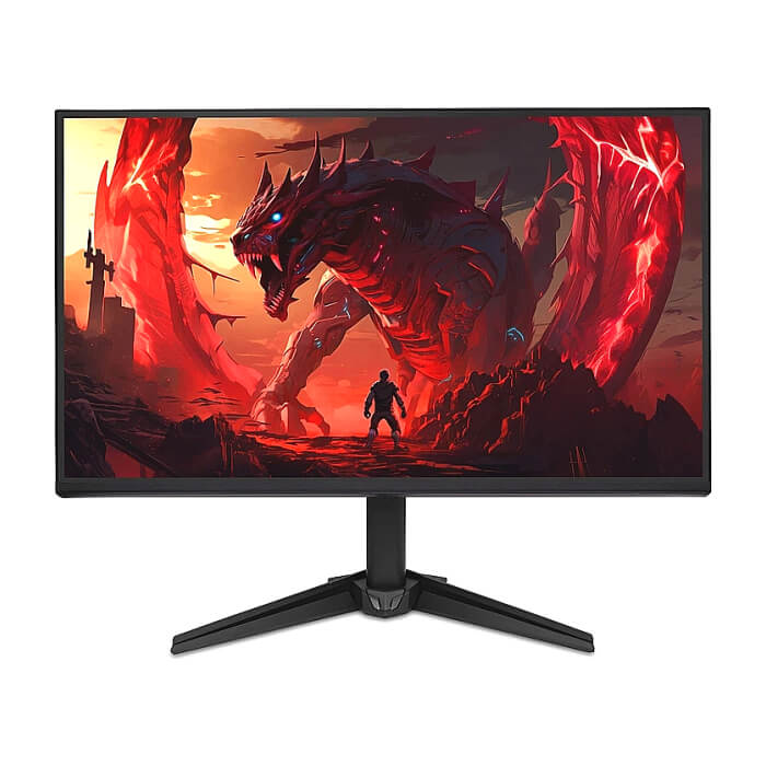 Acer Nitro QG241YP6bmipx, 60cm 23.8'' FHD (1920x1080) IPS, ZeroFrame, 144Hz, 1ms(VRB), 250nits, 100M:1, HDMI, DP, Audio out, Speakers, FreeSync,Tilt, BluelightShield, Ve ID 95943 (тъмнейл - 2)