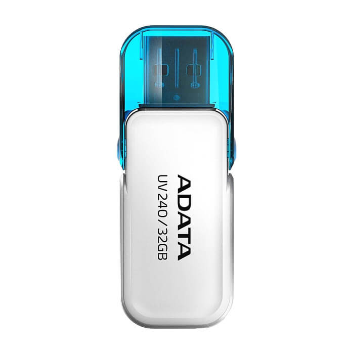 ADATA UV240 32GB USB 2.0 White ID 74240 на супер цена от GT Computers ADATA UV240 32GB USB 2.0 White ID 74240 на супер цена
