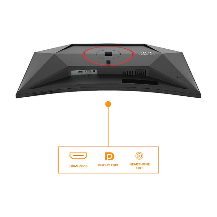 AOC C27G4Z2, 27" Curved 1500R, Fast VA, WLED, 1920x1080@260Hz (OC, Native 240Hz), 1ms GtG, 0.3ms MPRT, 300cd m/2, 3000:1, Adaptive Sync, FlickerFree, Low Blue Mode, Tilt, Heig ID 97300 (тъмнейл - 4)