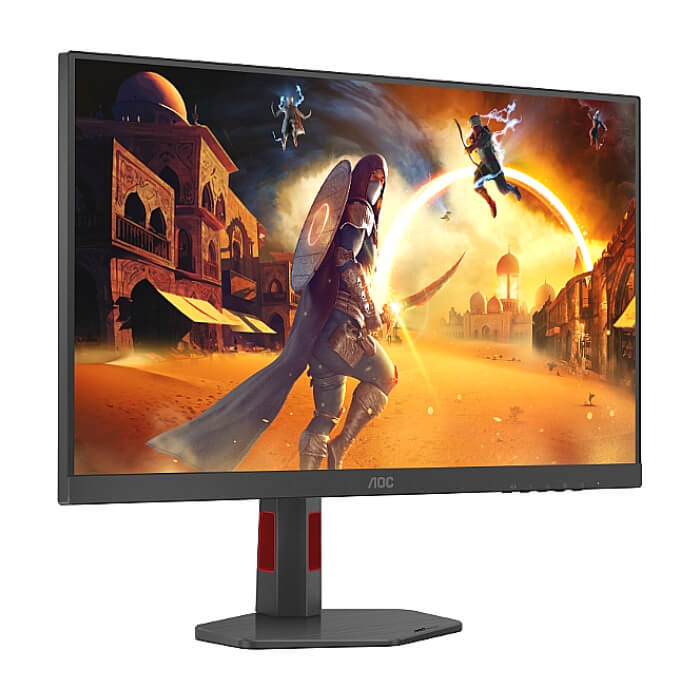 AOC Q27G4SRU, 27" Fast IPS WLED, 2560x1440@320Hz, 1ms GtG, 0.3ms MPRT, 450cd m2, 1000:1, Adaptive Sync, FlickerFree, Low Blue Light, 2Wx2, Tilt, Height Adjust, Pivot, Swivel, ID 95667 (тъмнейл - 5)