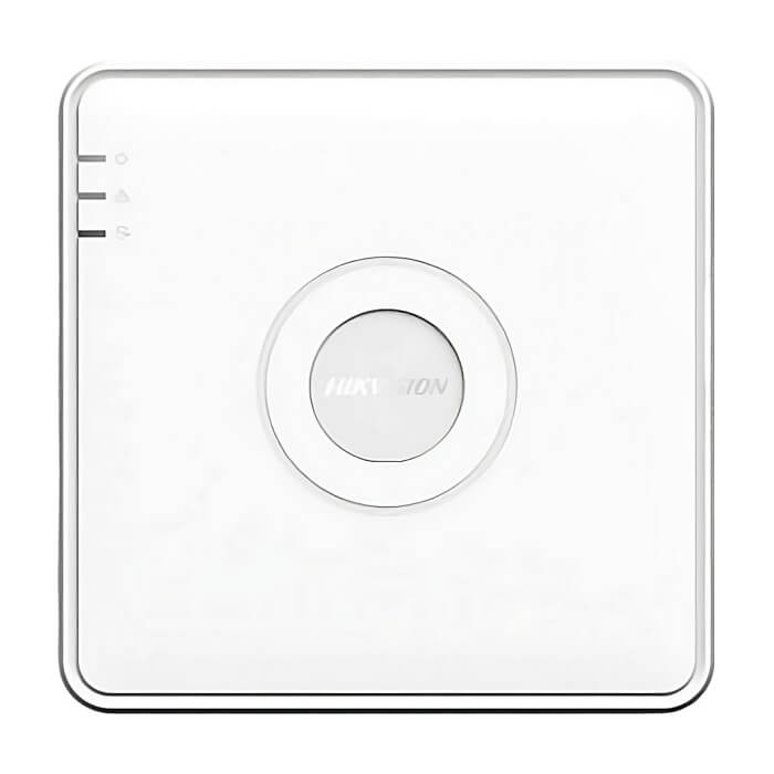 HikVision 4-ch Mini 4 PoE 1U NVR, up to 6 MP, H.265+, 40 Mbps, 1 SATA HDD up to 6TB, 2 USB, Video Output: HDMI /VGA simultaneous output (1080p) ID 80434 на супер цена