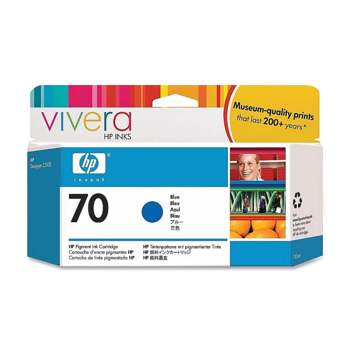 HP 70 130-ml Blue Ink Cartridge ID 70266 на супер цена