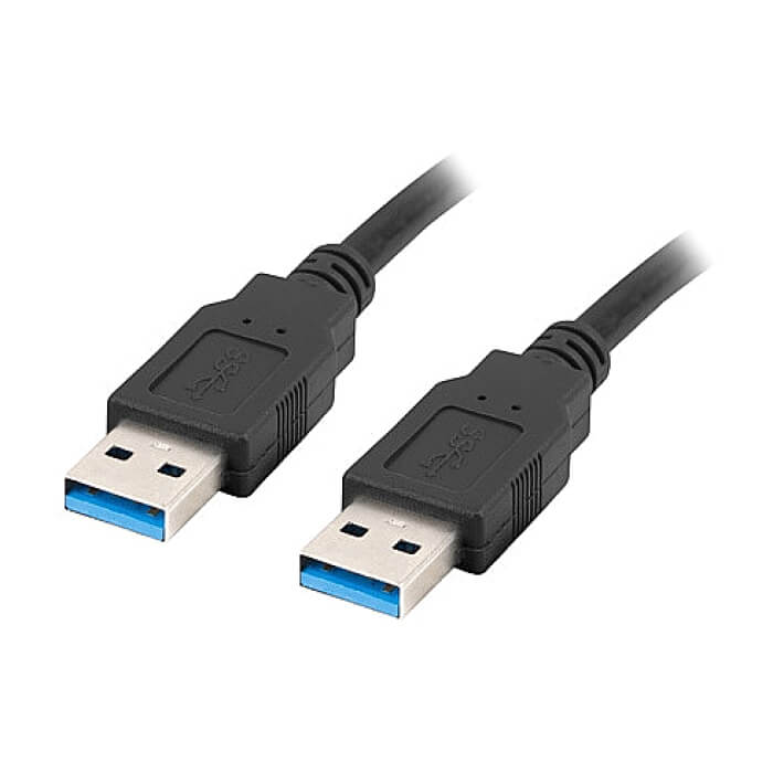 Кабел - Lanberg USB-A (M) -> USB-A (M) 3.0 cable 0.5m, black ID 72670 на супер цена от GT Computers Кабел - Lanberg USB-A (M) -> USB-A (M) 3.0 cable 0.5m, black ID 72670 на супер цена